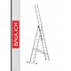 Structural Ladder 8.1 m Aluminium 3 x 12 up to 150 kg