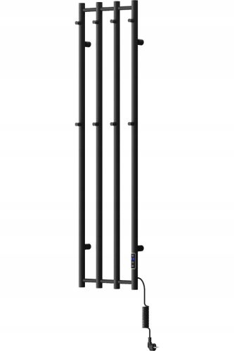  MEXEN PINO ELECTRIC RADIATOR WITH HANGER 1405 x 347 MM BLACK 250 W