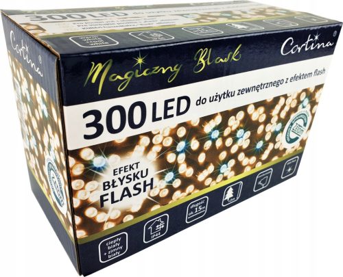  Cortina 201 Christmas tree lights – 300 lights