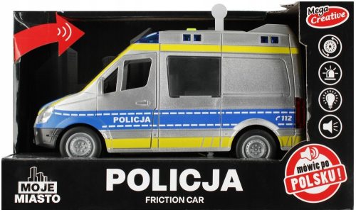  POLICE CAR HIGH LIGHT AND SOUND EFFECTS