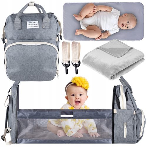  Gotel Stroller Organizer Bag, Mother Backpack Bag for Stroller 5 in 1