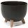  Flowerpot Lamela 29 cm x 29 x 23 cm Diameter 29 cm Plastic black