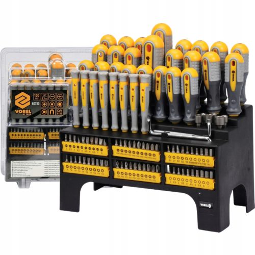  Vorel screwdriver set 100-piece