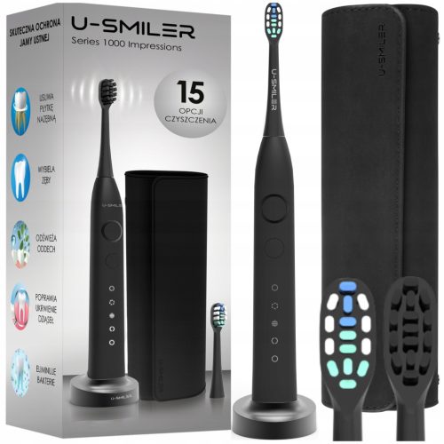  Electric sonic toothbrush 84,000 vibrations/min. + TIPS FOR THE HOUSING