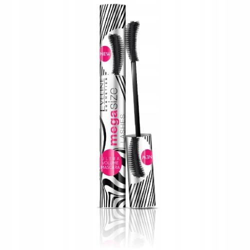  Eveline Mega Size Lashes Black mascara 10 ml black