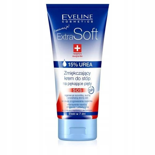  Eveline Cosmetics Extra Soft SOS softening foot cream for cracked heels 100ml