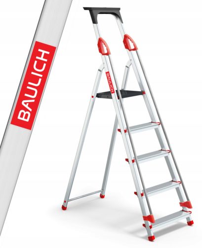 Structural ladder 2.97 m aluminum up to 150 kg