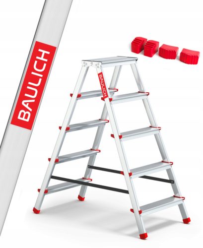 Structural ladder 3.02 m aluminum up to 125 kg