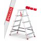 Structural ladder 3.02 m aluminum up to 125 kg