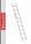 Structural Ladder 3.46 m Aluminium 1 x 9 up to 150 kg