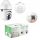  Decorya Full HD 1920 x 1080 Mini Camera White