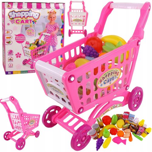  LARGE SHOPPING CART SHOPPING BASKET ACCESSORIES 56 pcs. 09R