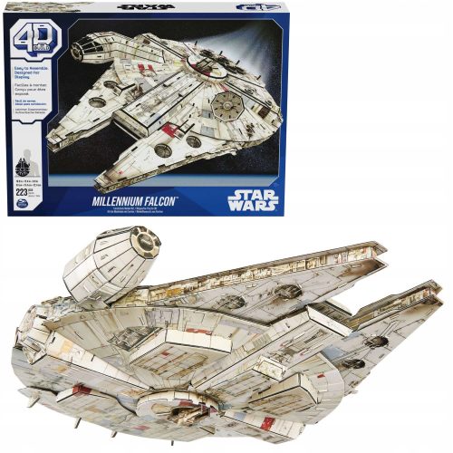  STAR WARS STAR WARS FALCON MILLENNIUM SHIP 3D MODEL PUZZLE 43 CM