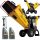 Shredder for branches, wood and bark BRANCH SHREDDER PETROL COMBINED CHIPPER 9 HP 212 cc RATO STRONG DOUBLE SAFETY + 2× Stiga Oil 10W-30 0.6 l