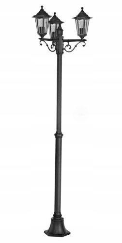  Eglo E27 light pole 192 cm black