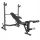  Large adjustable training bench with PROFI preacher bench