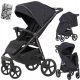  Bravo 2023 CRL-5515 Jet Black Stroller