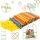  BLOCKS, BUILDING STRAWS, TUBES 19.5 CM XL 1000EL