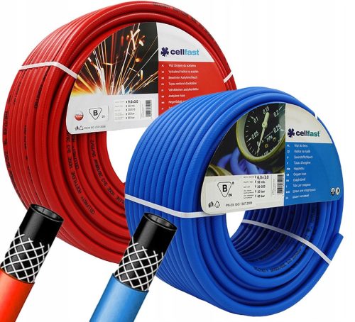 Welding hose for OXYGEN AND ACETYLENE hoses 2x50m