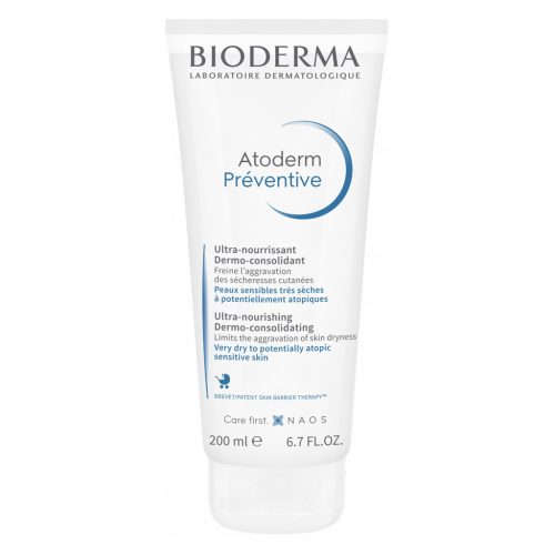 Bioderma Atoderm Preventive Nourishing Cream for Infants and Children, Atopic Skin, 200 ml