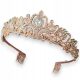  Tiara, crown, wedding tiara, prom, New Year's Eve, rose gold, rose gold