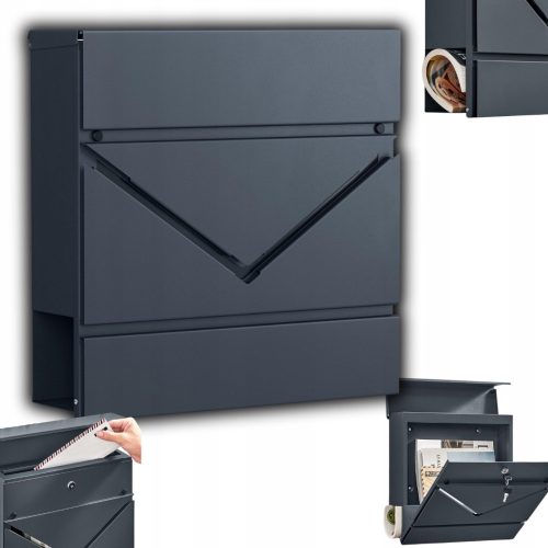 Black mailbox