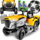 Garden tractor mower POWERFUL GARDEN TRACTOR STIGA ESTATE 384 ST450 8KM MOWER BASKET XL SET