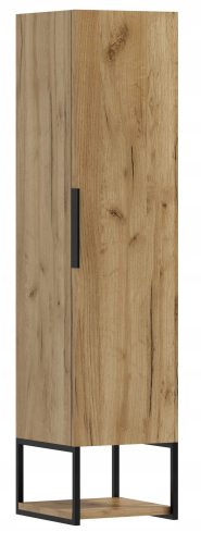 KUBA 130 industrial bathroom column, standing, hanging, wood, metal