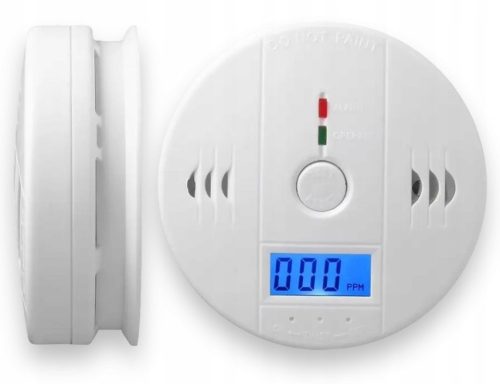 CARBON MONOXIDE LCD CODE AND FLUE SENSOR, CERTIFIED