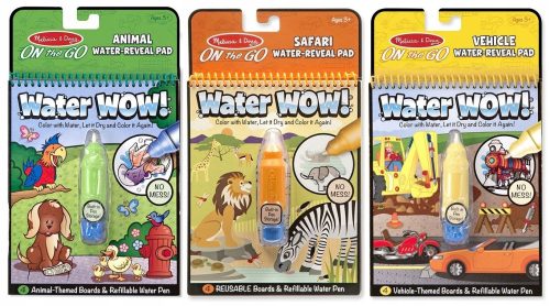  Set of 3 water coloring pages from Melissa & Doug