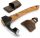 Splitting axes, carpenter's axes, carpenter's axe with leather case and Beavercraft belt loop