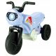 CHILDREN'S MOTORBIKE, THREE WHEELS, BLUE RUN-RUNNING RIDE ON + STICKERS