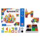  NORIMPEX magnetic blocks EDUCATIONAL MAGNETIC BLOCK SET 76 ELEMENTS HOUSES AIG MAGNETIC PLATES 76 pcs.