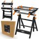  NEO Adjustable workbench, aluminum, load capacity 100 kg, with jaws