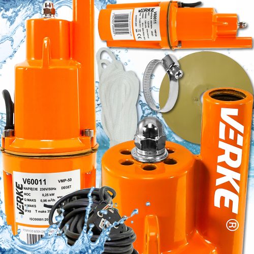  Verke 25 W submersible pump 96 l/h