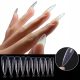  DUAL TOP FORMS FOR ACRYLIC GEL NARROW ALMOND STILETTO 120 PCS BOX