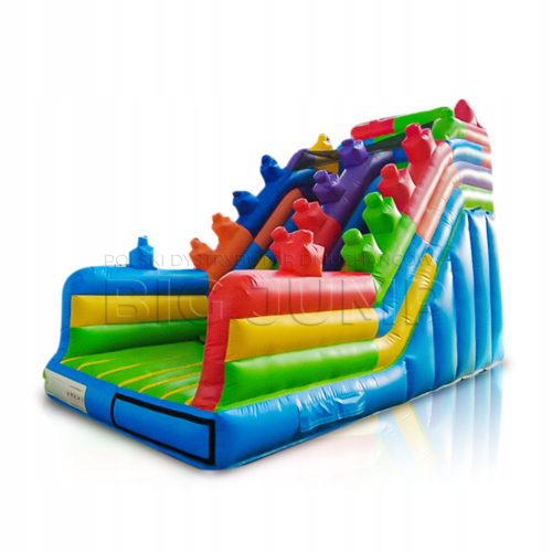 Bouncy castle, slide, rope skipping, bouncy playground – blower included