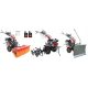 Motor Hoes. 7 HP WM1000N-6 Rotavator + Snow Plow + Snow Blower