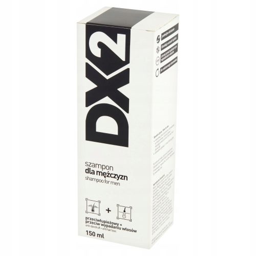 DX2 Anti-Dandruff and Hair Strengthening Shampoo for Men, 150ml