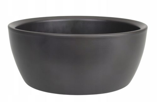  Cermax flowerpot 23 cm x 23 x 10 cm diameter 23 cm ceramic black