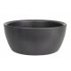  Cermax flowerpot 23 cm x 23 x 10 cm diameter 23 cm ceramic black