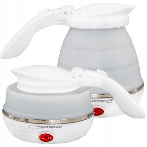  Kettle Esperanza TOURIST SMALL FOLDABLE 750 W 0.5 l white