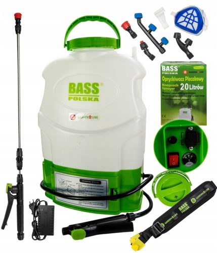  Bass battery-powered sprayer 20 l