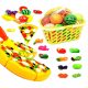  SHOPPING BASKET VEGETABLES FRUIT TURNIP PIZZA 8684