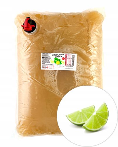  LIME JUICE PRESSED 100% NFC 3L FRESH LIME