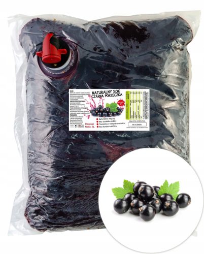  Blackcurrant juice 100% pressed natural 3L