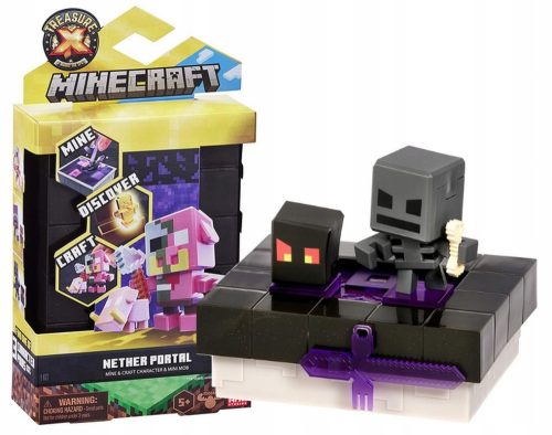  Moose Toys Treasure X Minecraft Nether Portal 41642 Figur