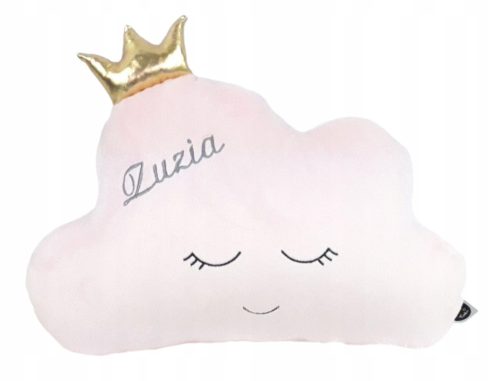  Cloud pillow with name embroidery as a gift