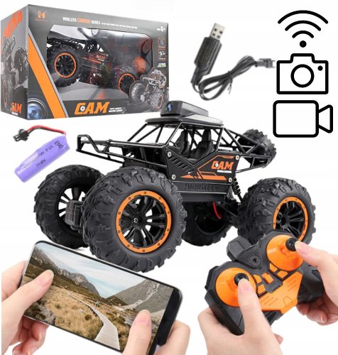  REMOTE-CONTROLLED RC CAR WITH WIFI CAMERA