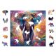  Wooden Puzzle 25 x 25 cm ELEPHANT 145 Pieces Wooden Puzzle